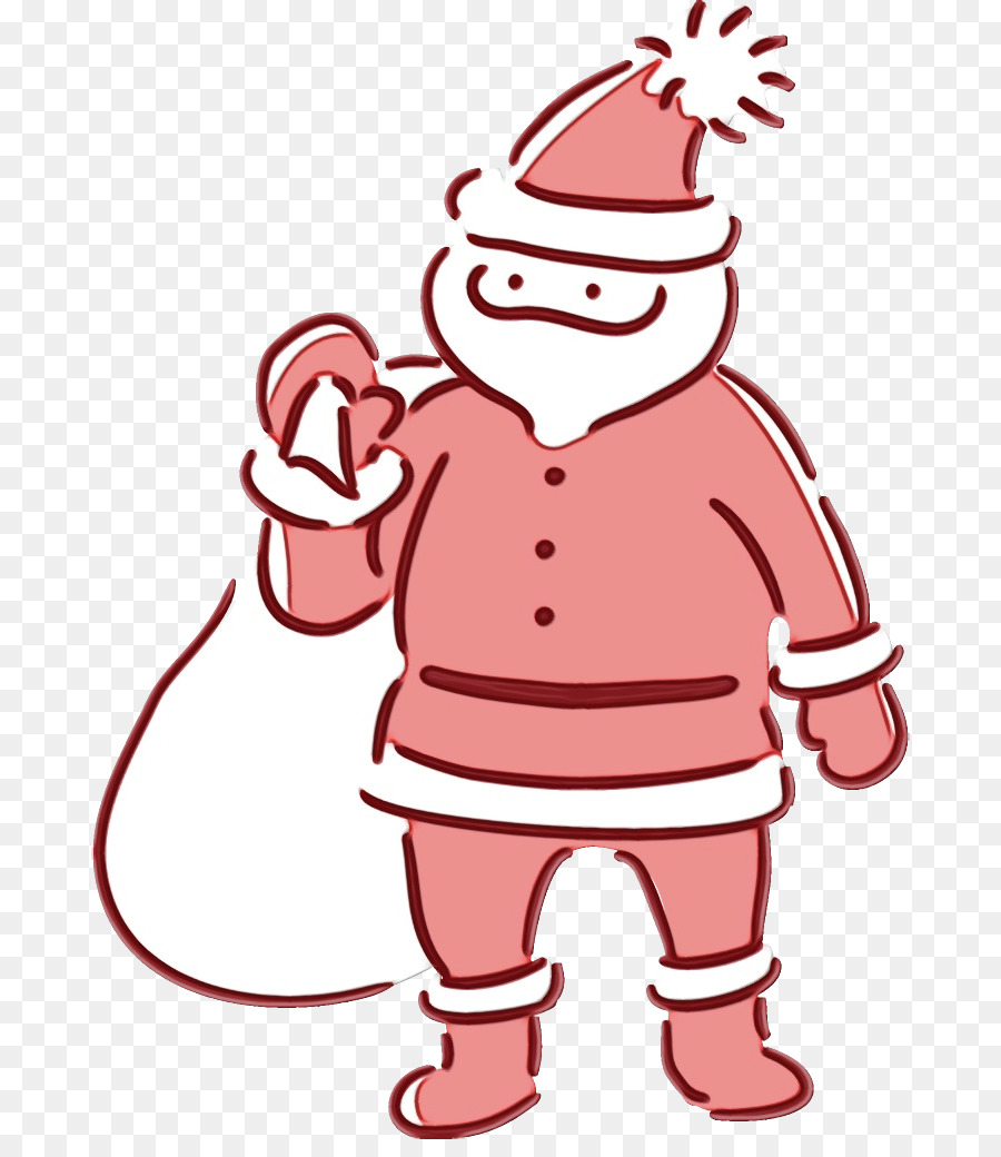 Dibujos Animados，Papá Noel PNG