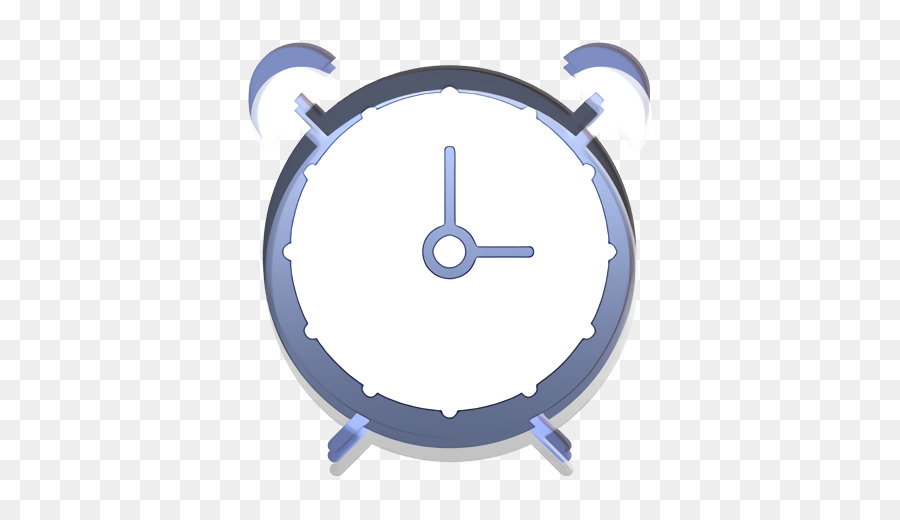 Reloj Analógico，Azul PNG