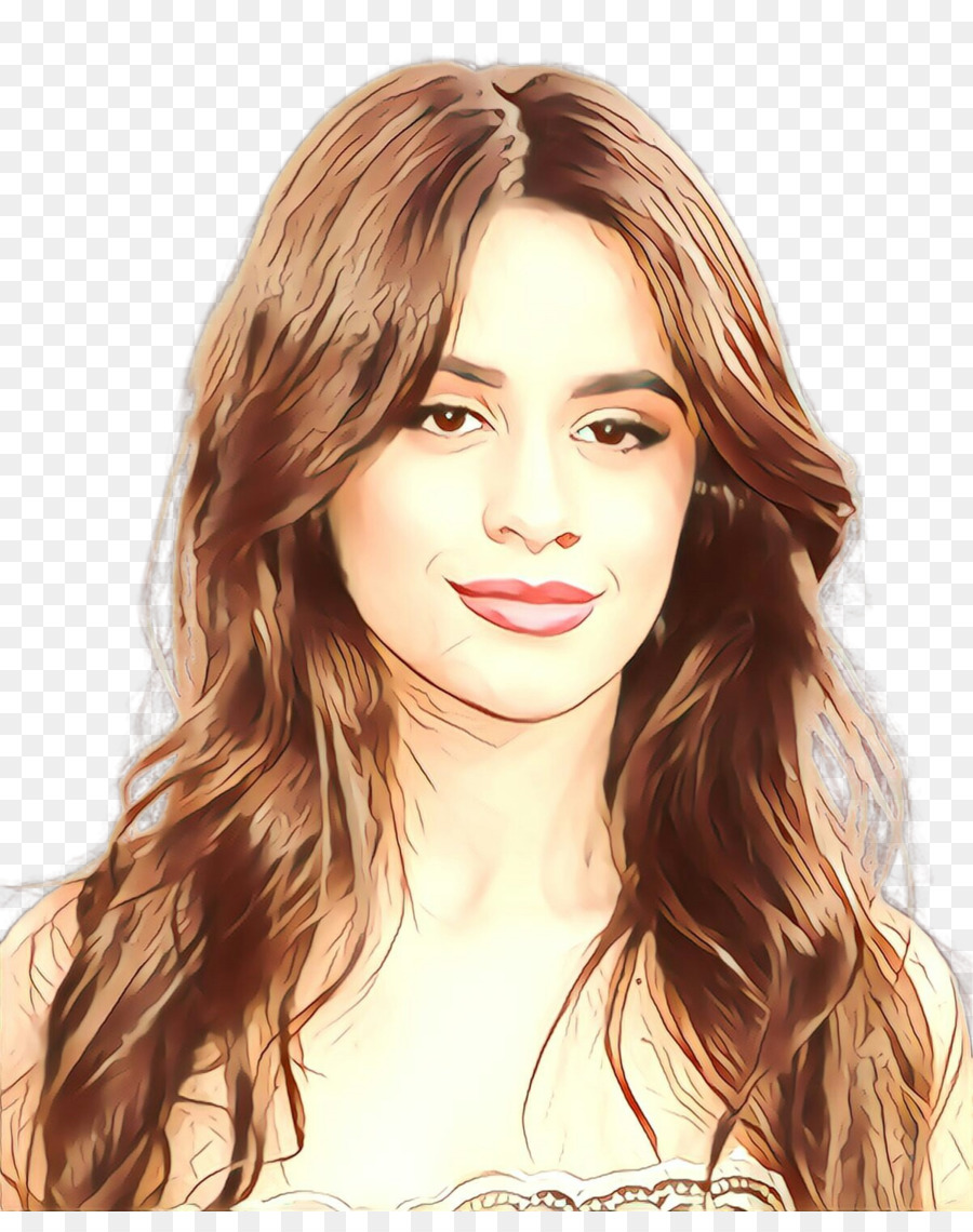 Mujer De Dibujos Animados，Cabello PNG