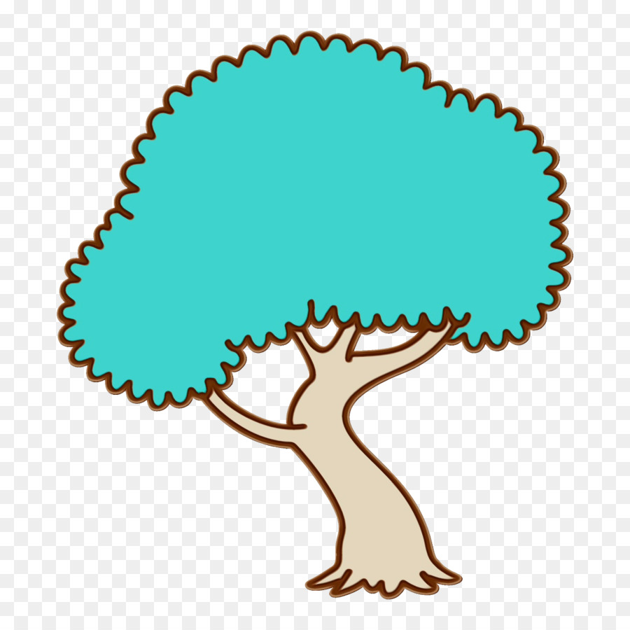 árbol Azul，árbol PNG