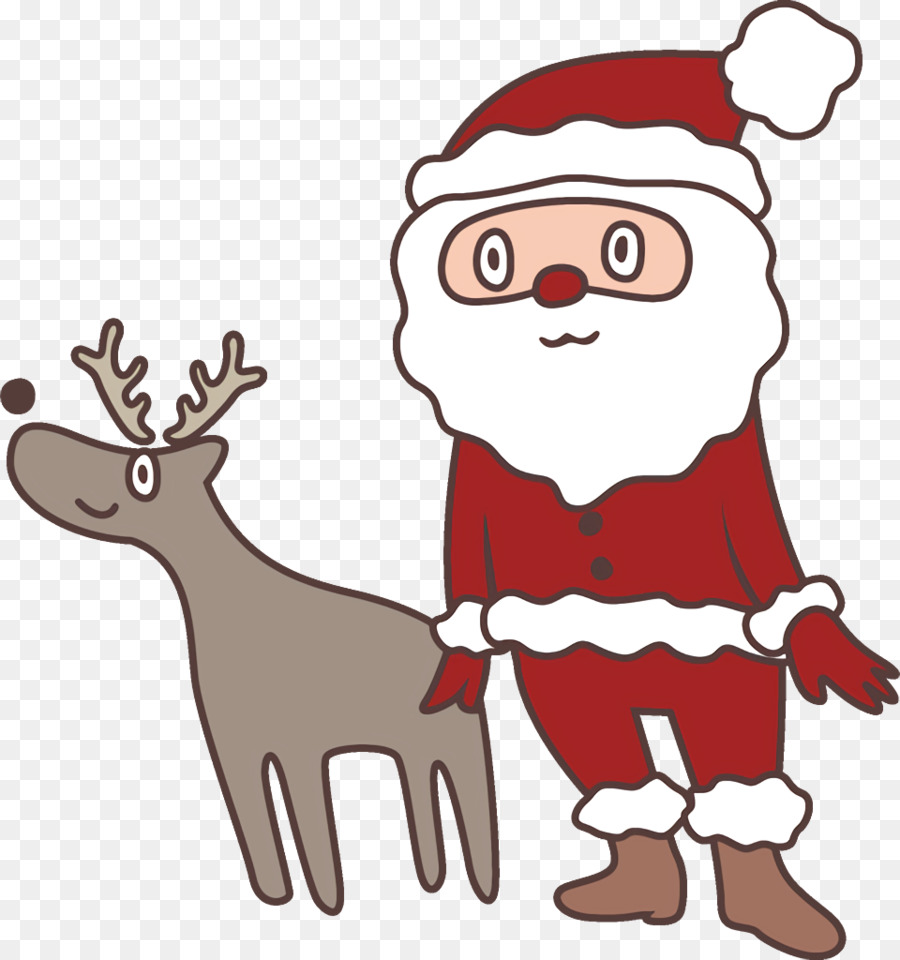 Dibujos Animados，Papá Noel PNG