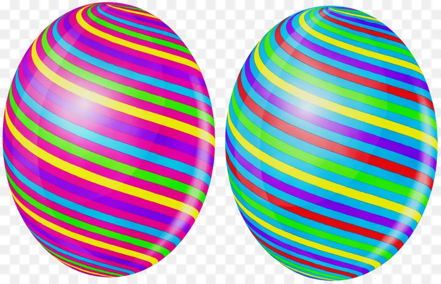 Bolas De Rayas De Colores，Rayas PNG