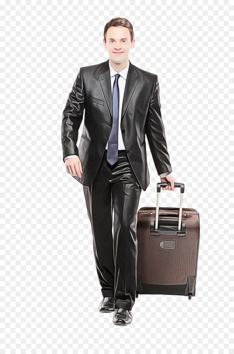 Traje，Maletín PNG