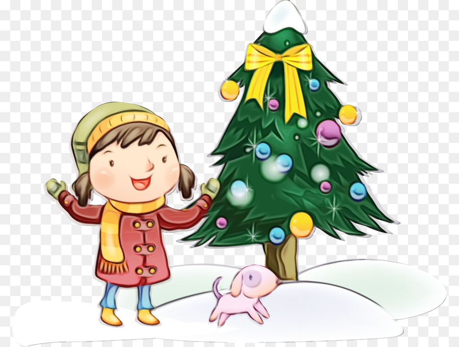 árbol De Navidad，Dibujos Animados PNG