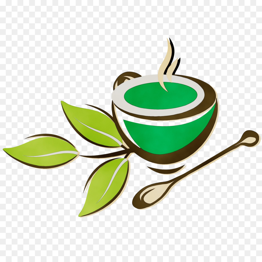 Taza De Té Verde，Hojas PNG