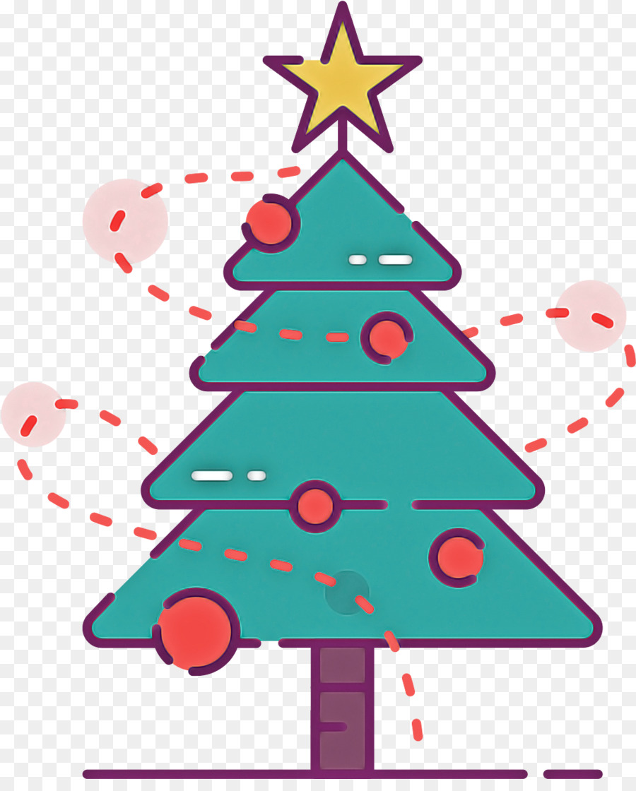 Árbol De Navidad，Estrella PNG