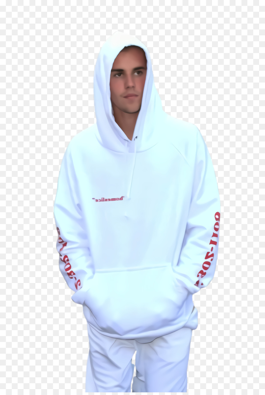 Blanco，Sudadera Con Capucha PNG