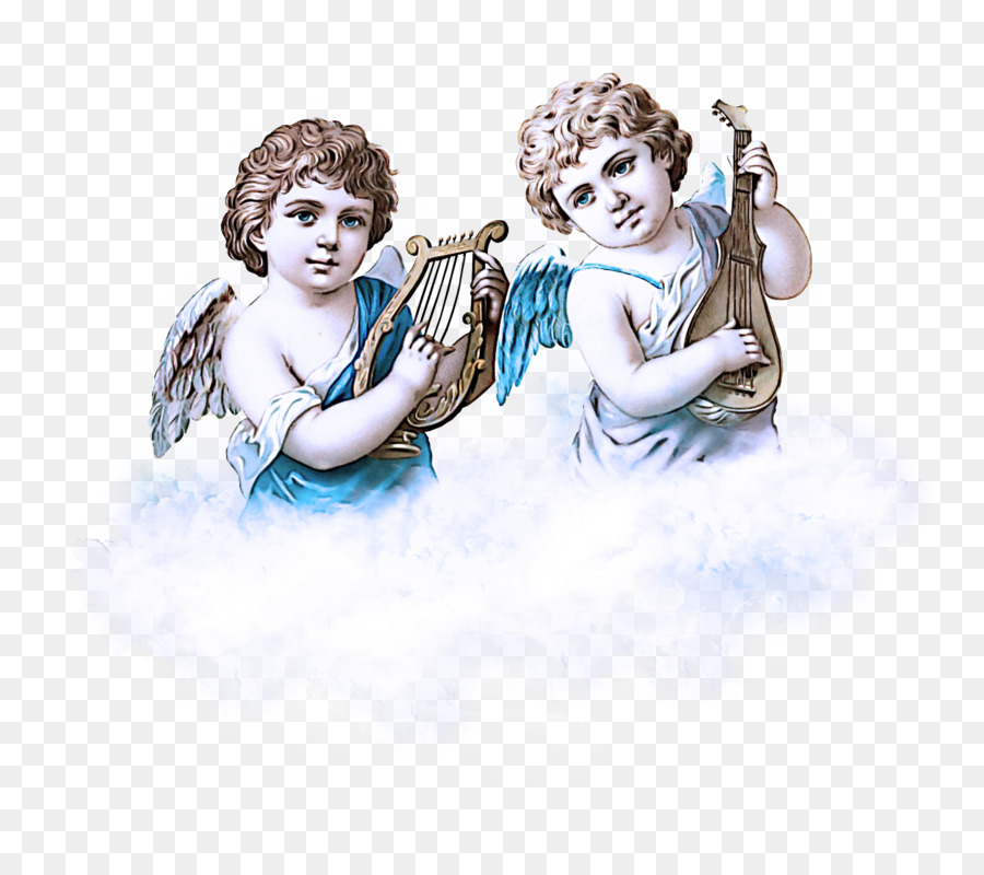 Ángeles，Nubes PNG