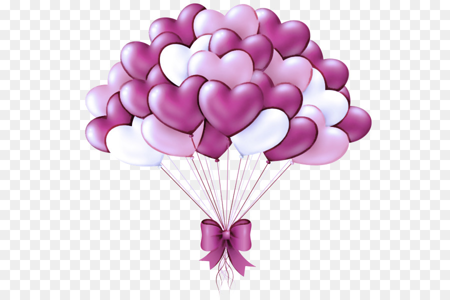 Globos De Corazon，Copas PNG