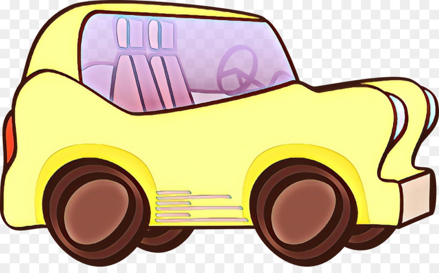 De Vehículos De Motor，Amarillo PNG