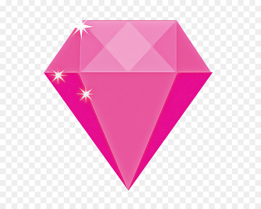 Diamante Rosa，Joya PNG