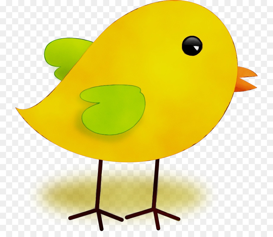 Pájaro Amarillo，Dibujos Animados PNG