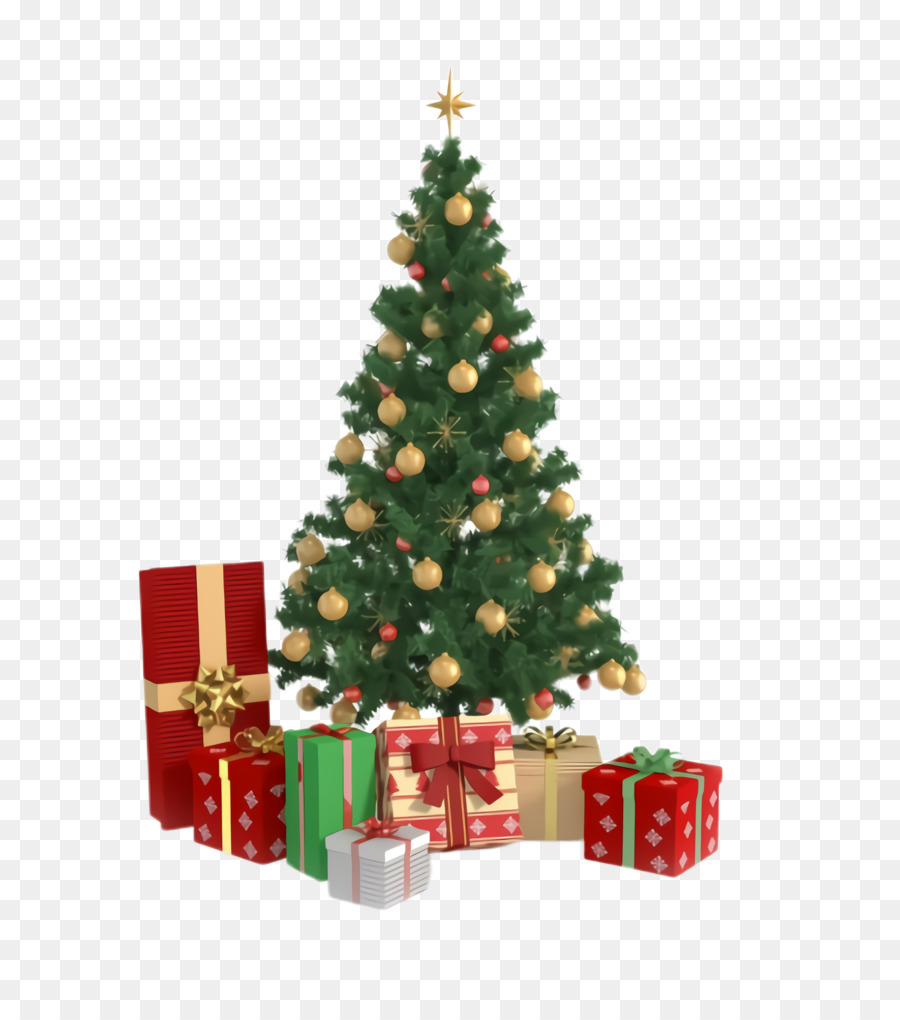 árbol De Navidad，Decoración Navideña PNG