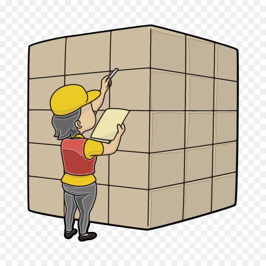 Trabajador Con Cajas，Cajas PNG