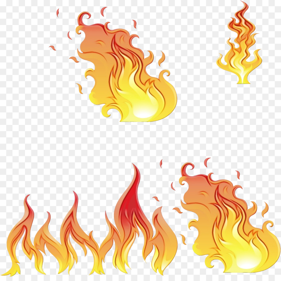 Fuego，Amarillo PNG