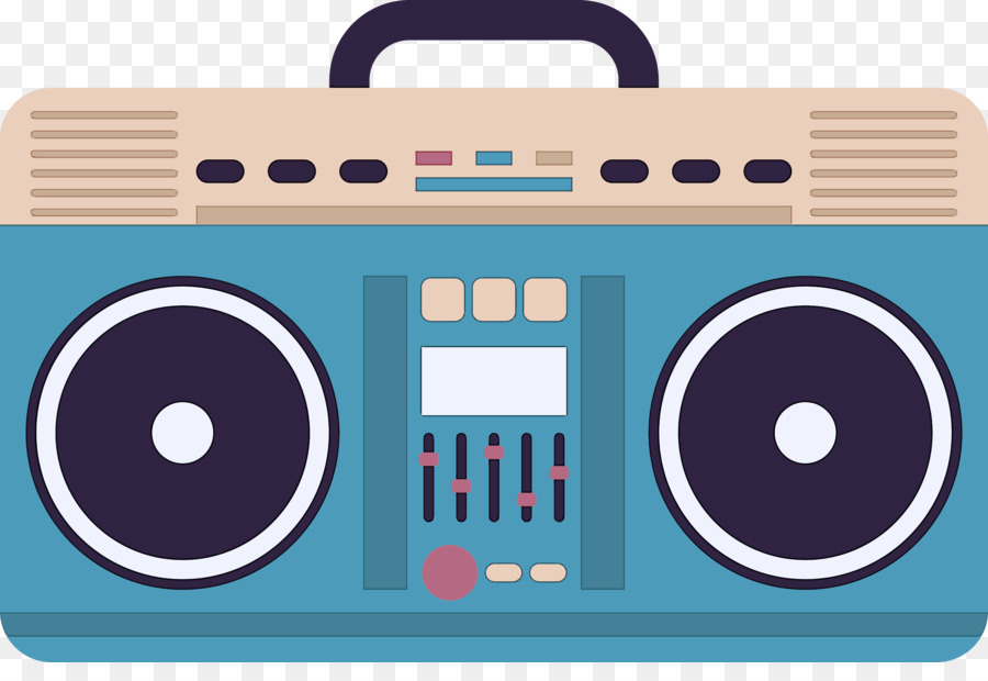 Boombox，Cassette Compacto PNG
