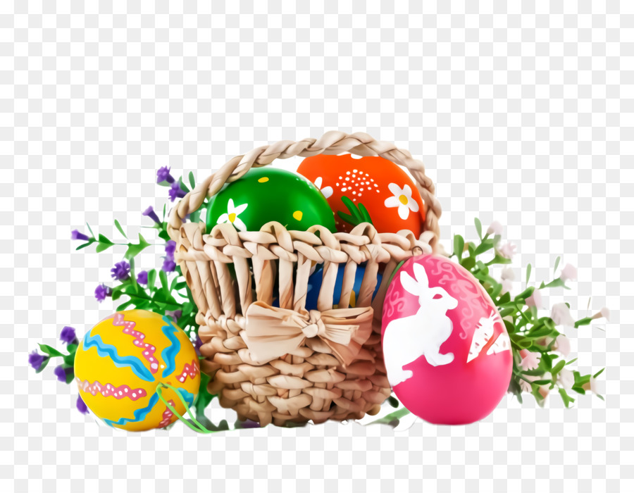 Huevos De Pascua，Cesta PNG