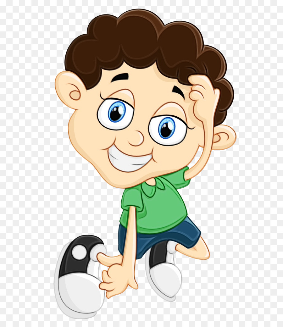 Niño Feliz，Dibujos Animados PNG