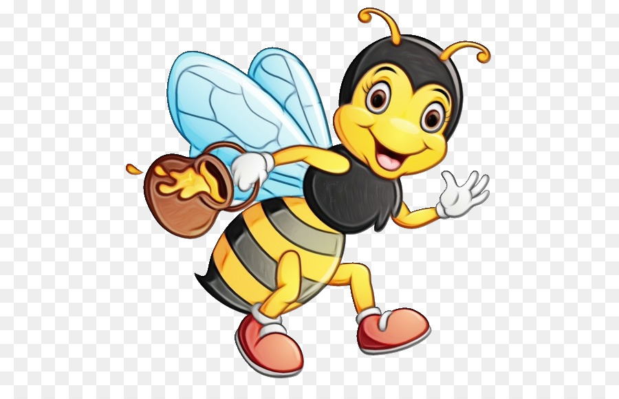 Honeybee，Dibujos Animados PNG