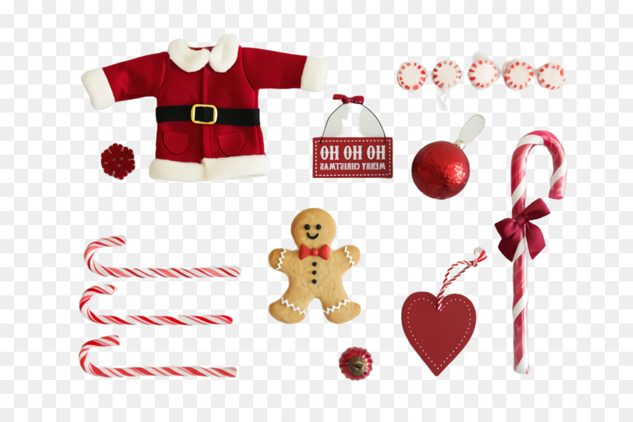 Decoraciones Navideñas，Traje De Papá Noel PNG