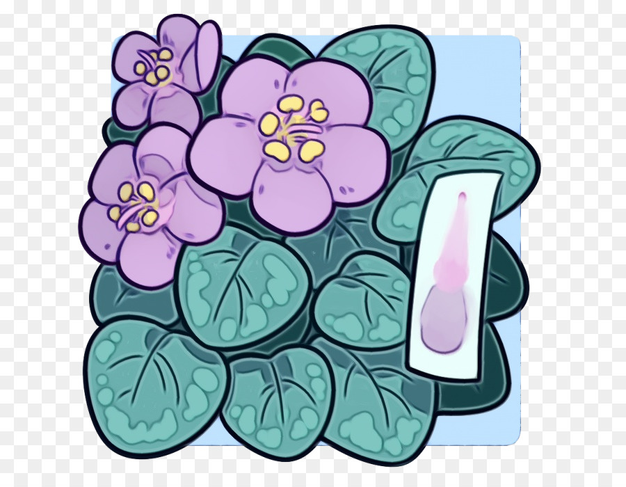 Morado，Flor PNG