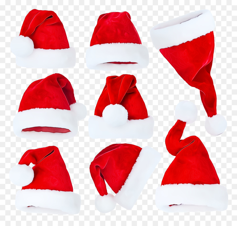 Rojo，Papá Noel PNG