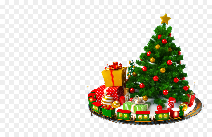 árbol De Navidad，Decoración Navideña PNG