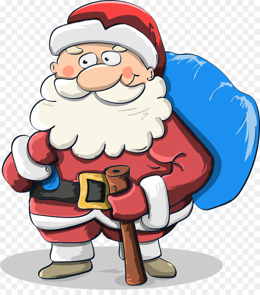 Dibujos Animados，Papá Noel PNG