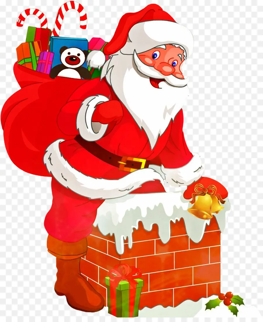 Papá Noel，Dibujos Animados PNG