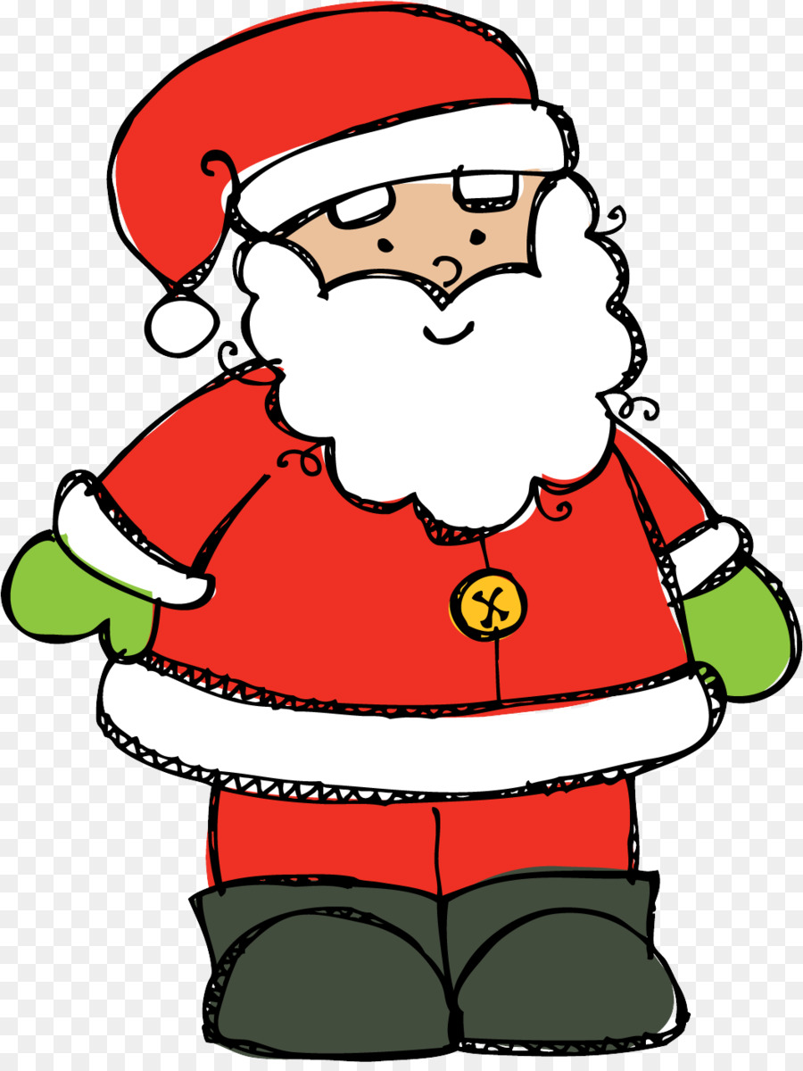 Papá Noel，Dibujos Animados PNG