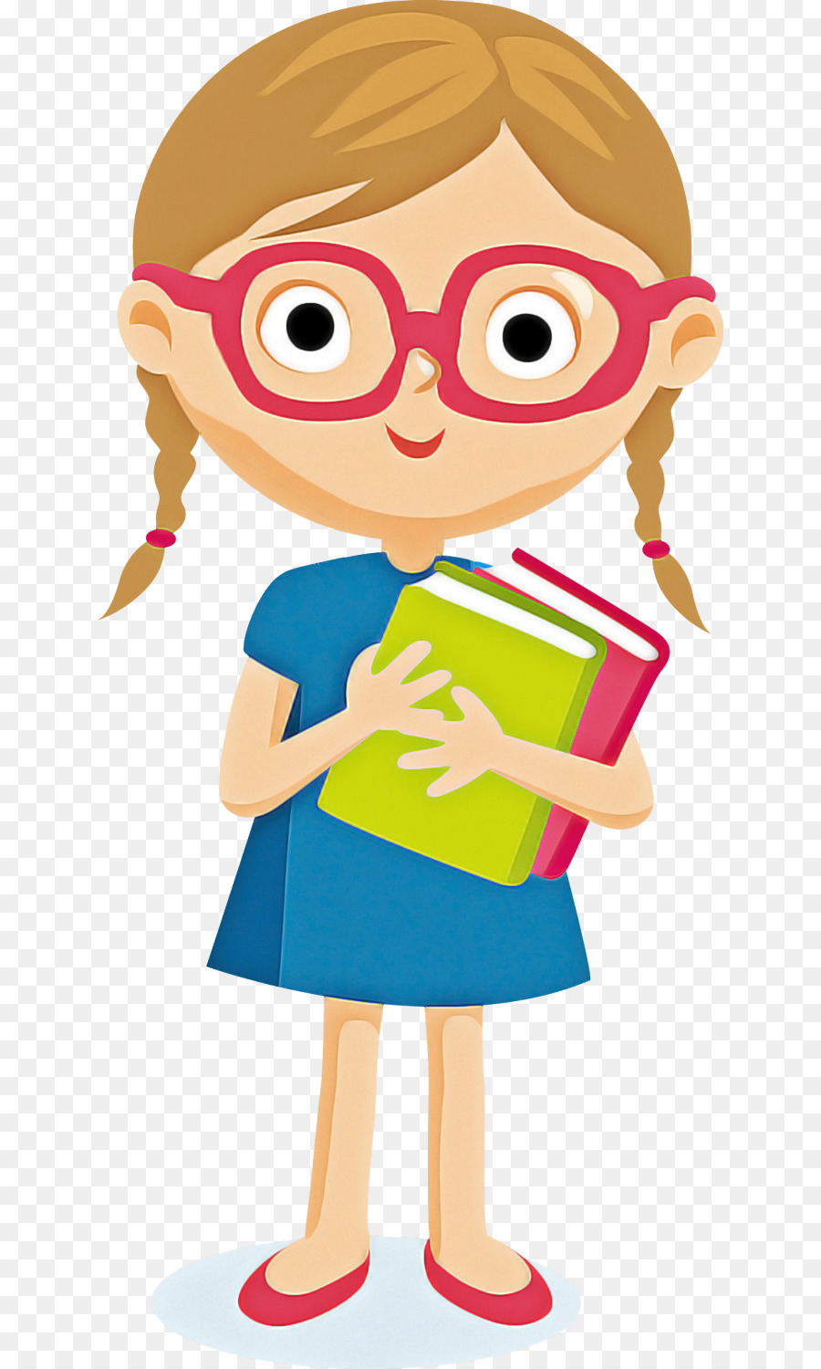 Chica Con Libros，Alumno PNG