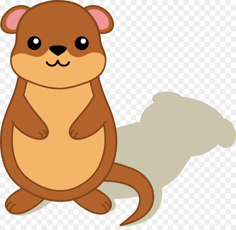 Dibujos Animados，Marmota PNG