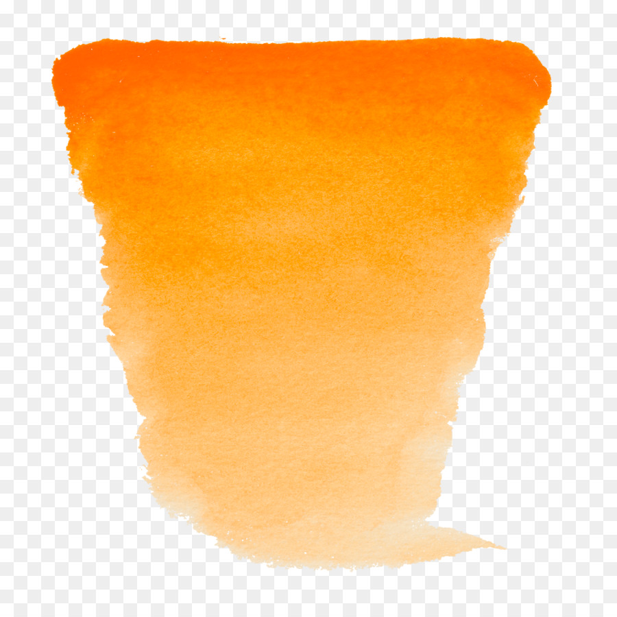 Trazo De Pincel Naranja，Acuarela PNG