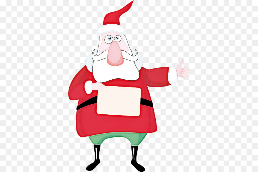 Papá Noel De Dibujos Animados，Navidad PNG