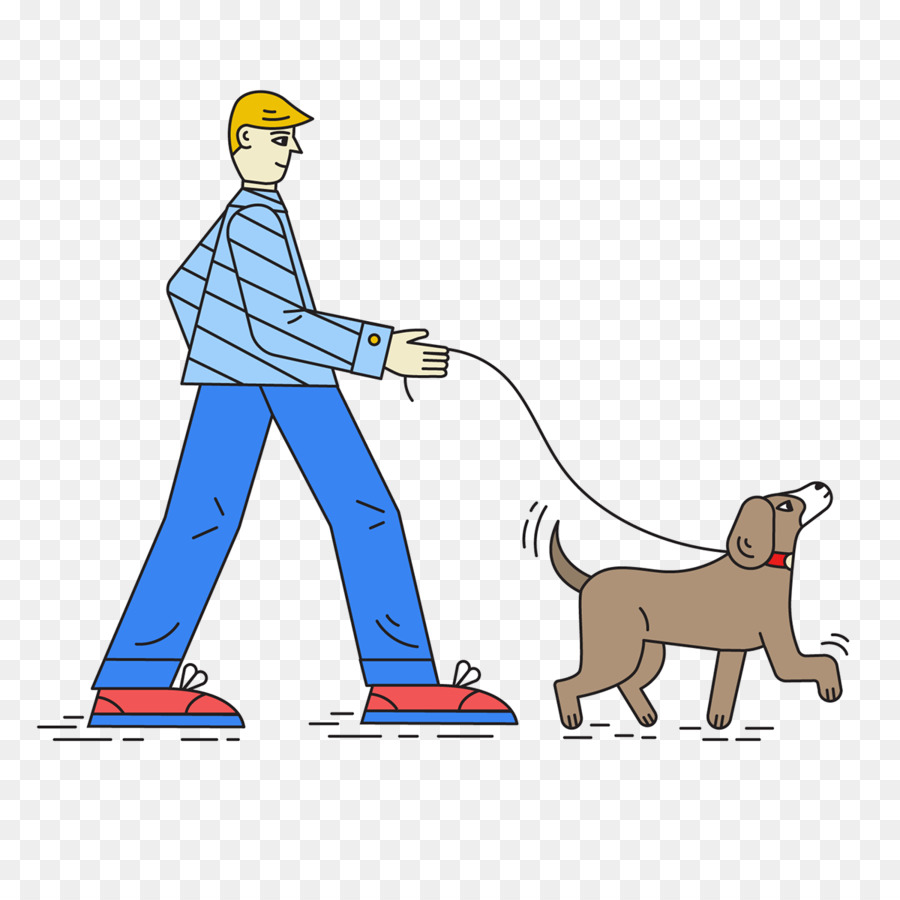 La Historieta，Pasear Al Perro PNG