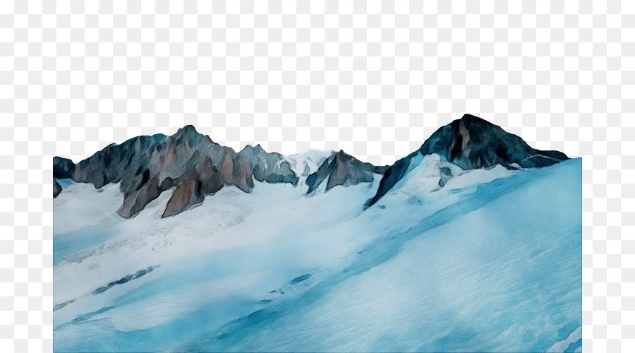 Las Formaciones Montañosas，Glaciar De Terreno PNG