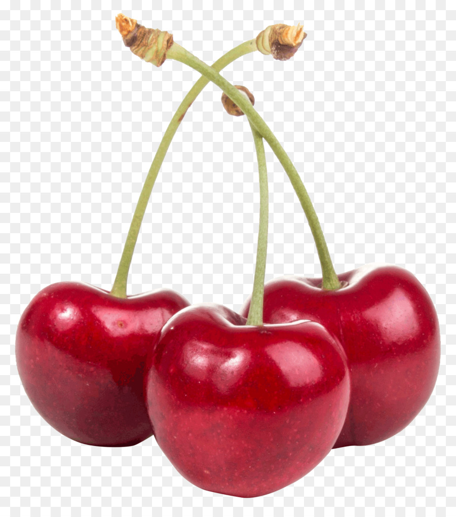 Cerezas Rojas，Alimento PNG