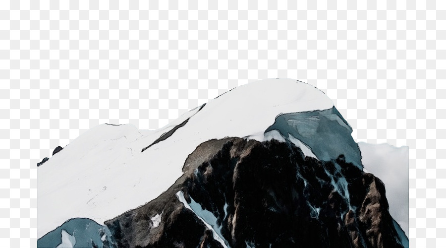Glaciar De Terreno，Las Formaciones Montañosas PNG