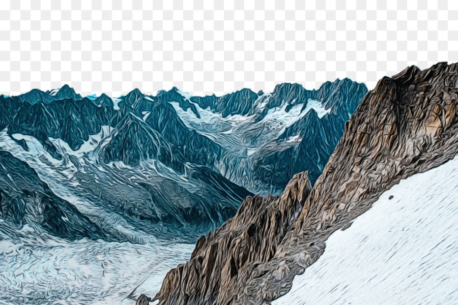 Las Formaciones Montañosas，La Montaña PNG