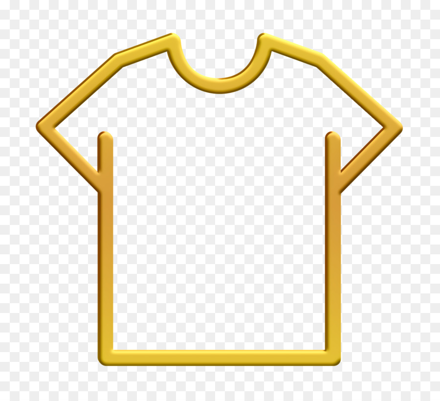 Camiseta，Amarillo PNG