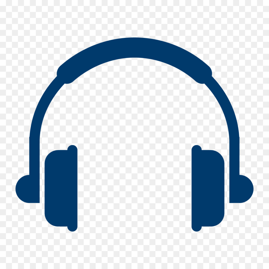 Auriculares，Azul PNG