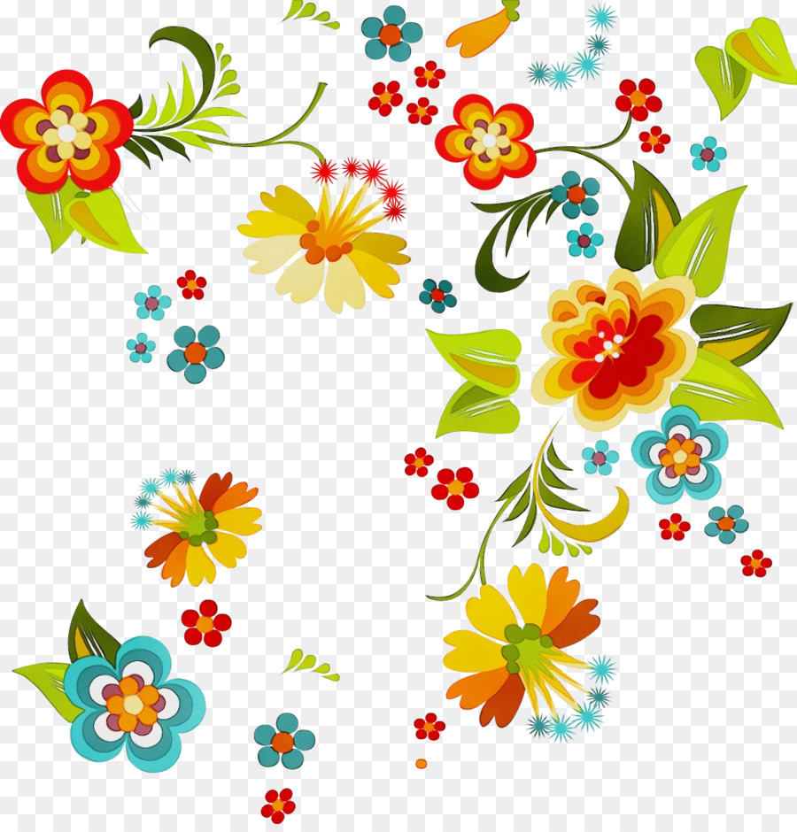 Diseño Floral，Pedicelo PNG