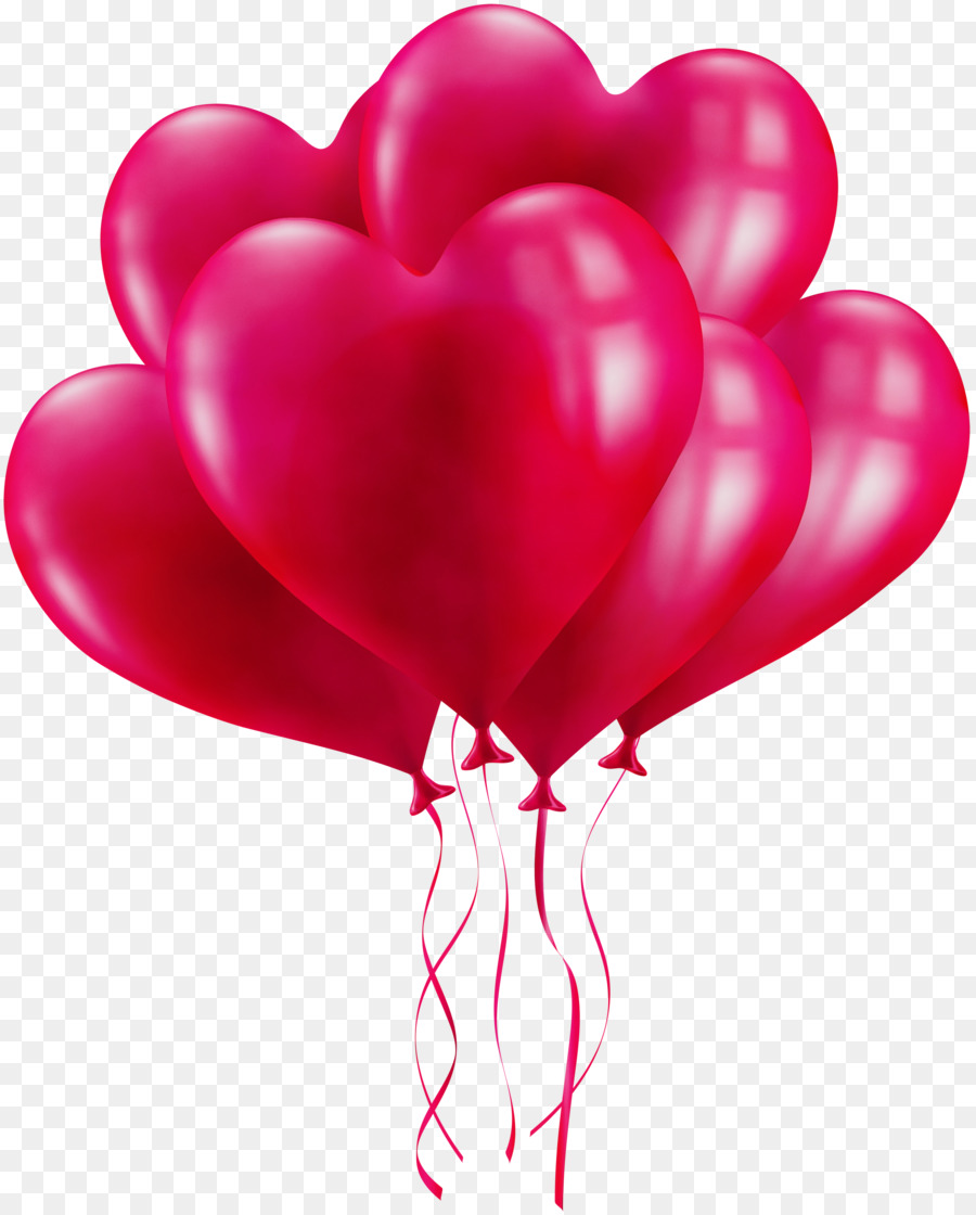 Globos De Corazon，Globos PNG