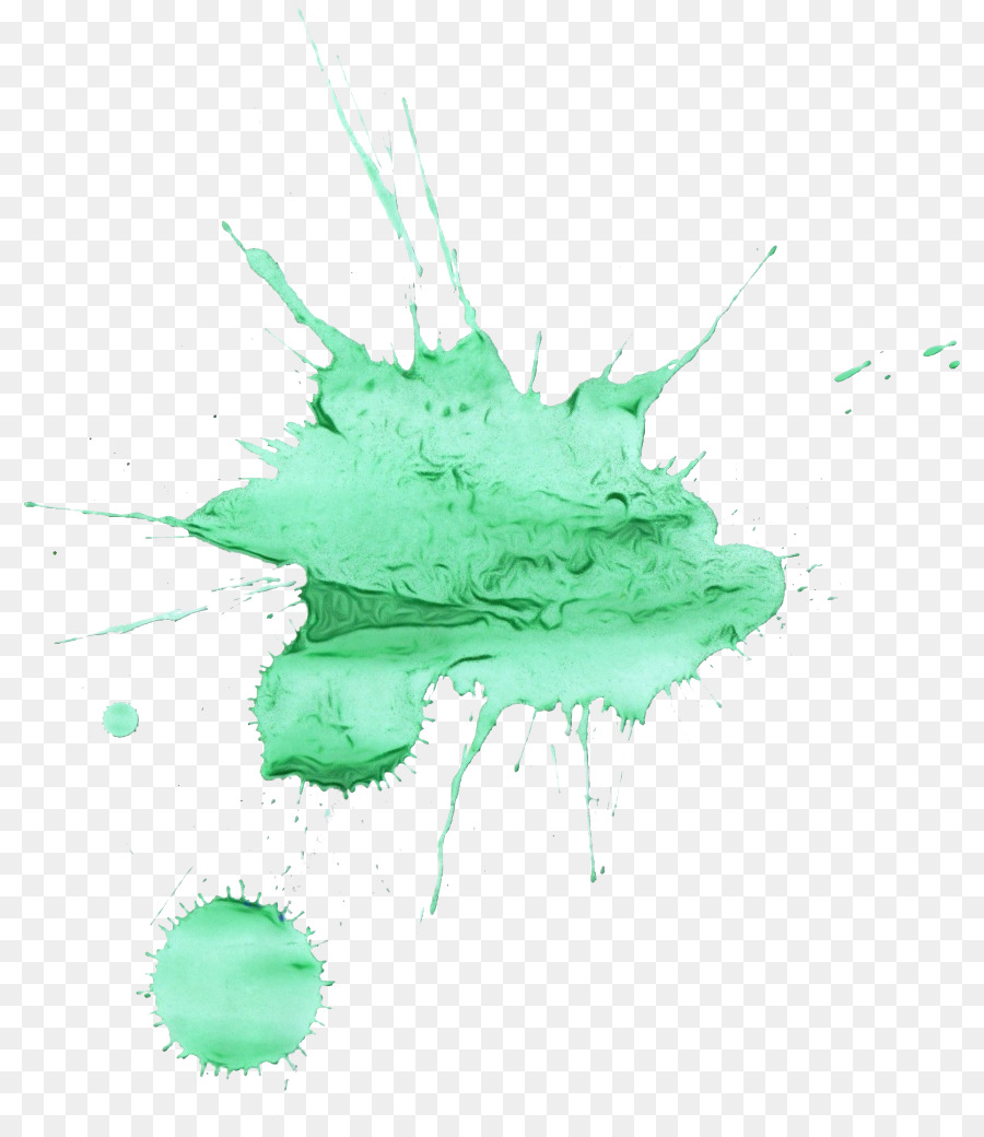 Salpicadura De Pintura Verde，Pintar PNG