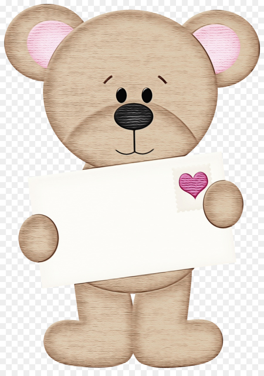 Oso De Peluche，Corazón PNG