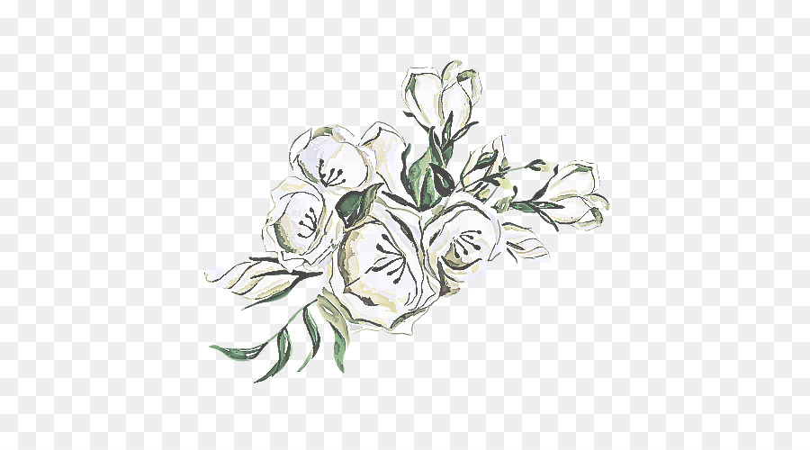 Flor，Blanco PNG