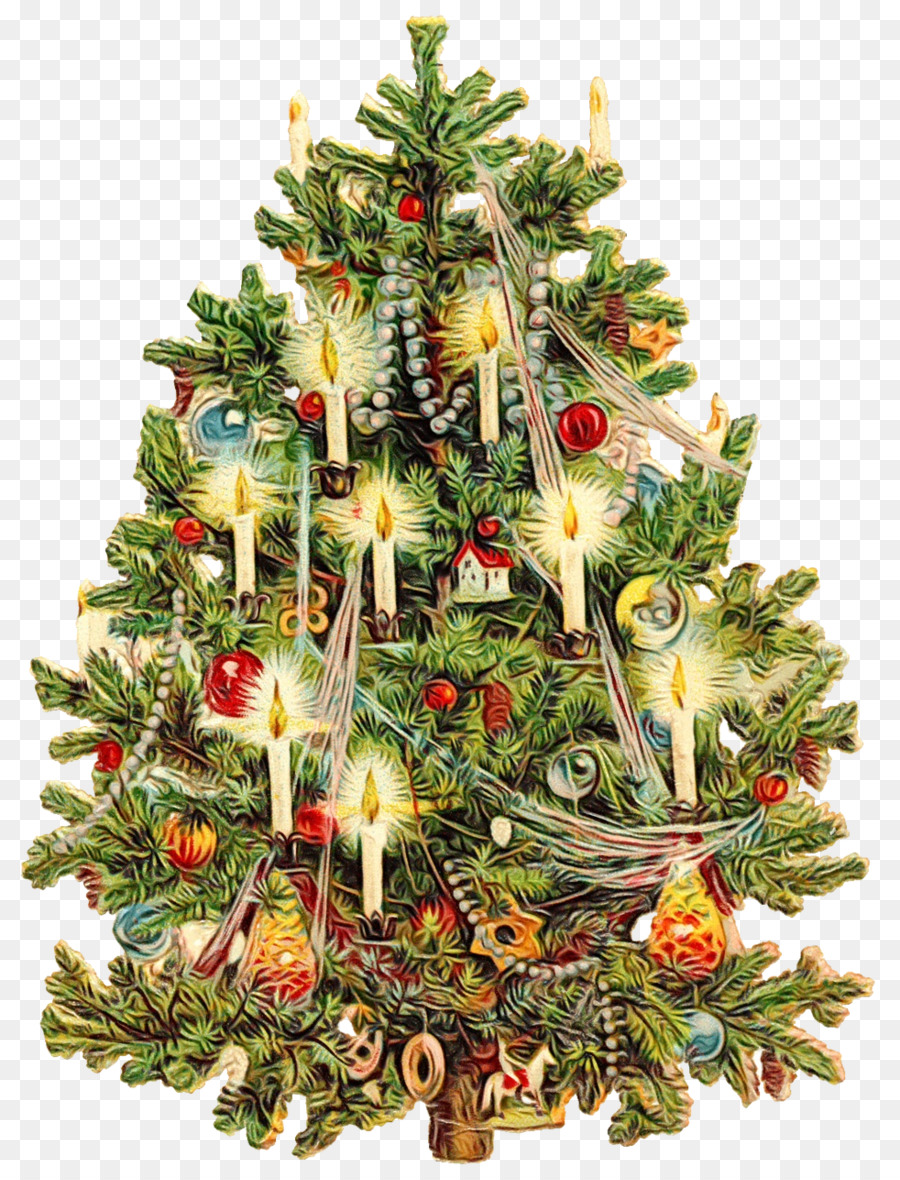 Árbol De Navidad，Decoraciones PNG