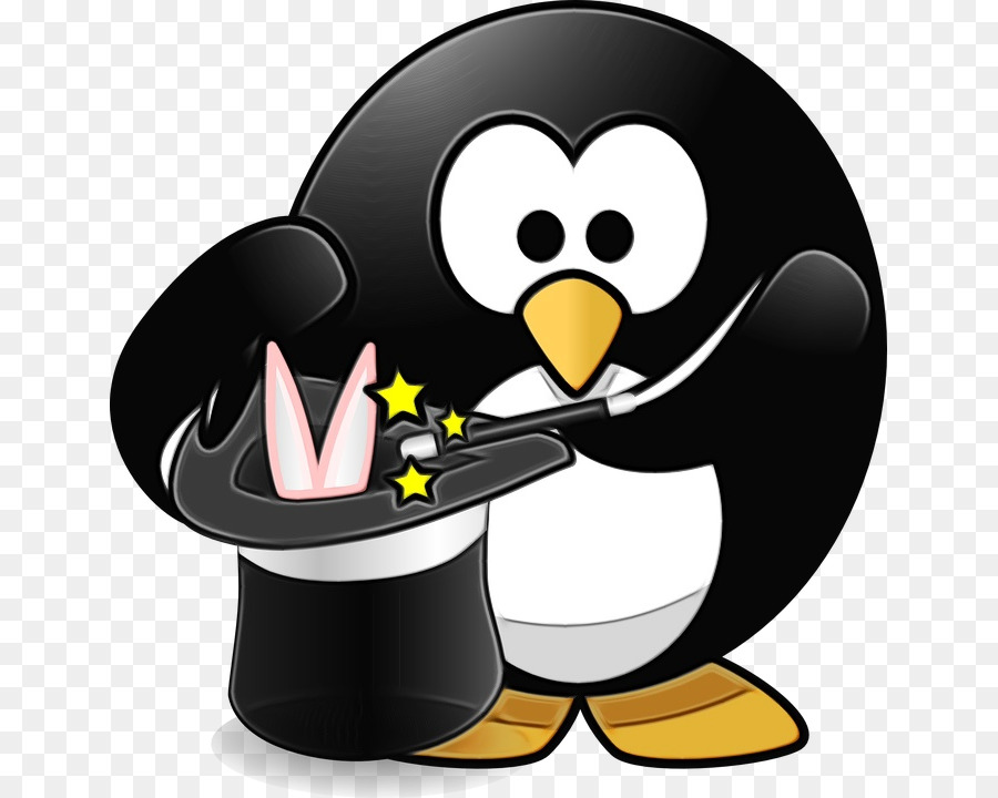 Pingüino，Magia PNG