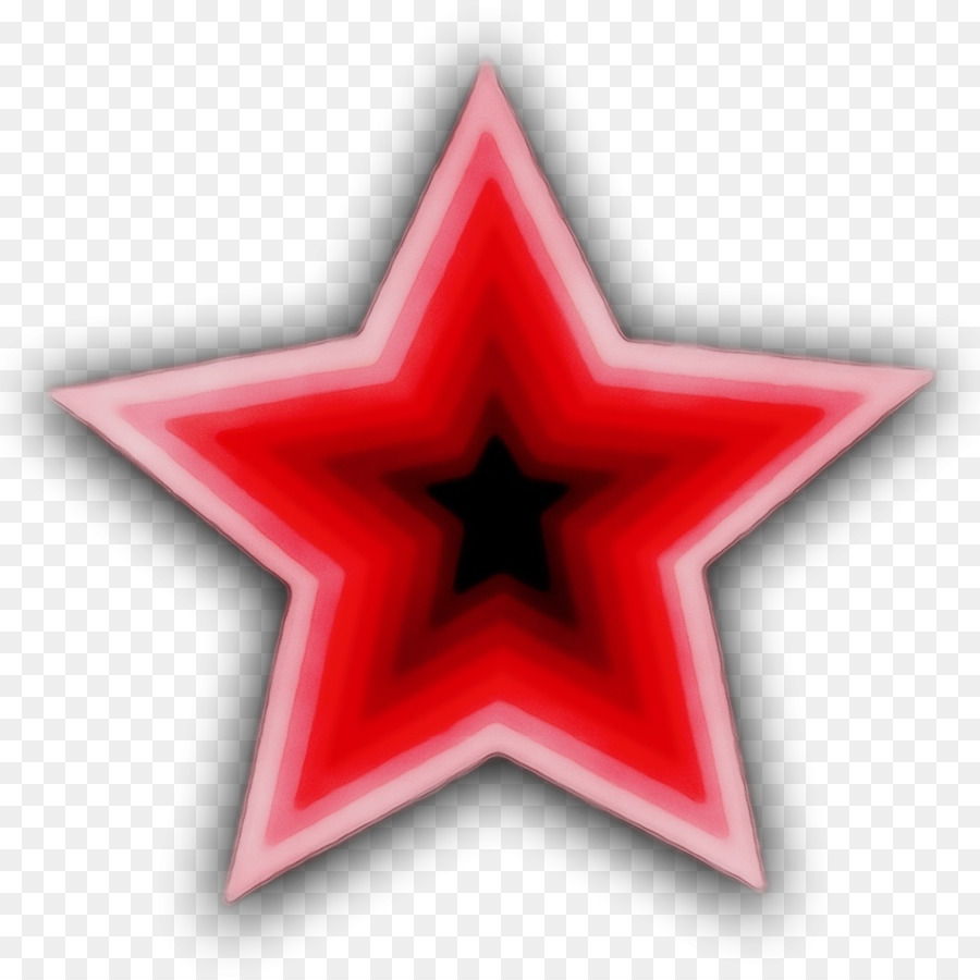 Rojo，Estrella PNG