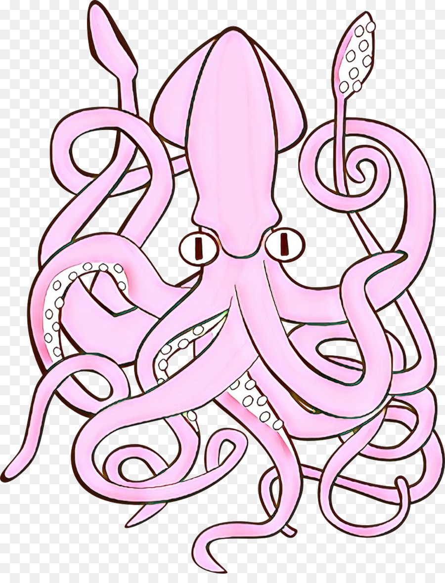 Rosa，Pulpo PNG